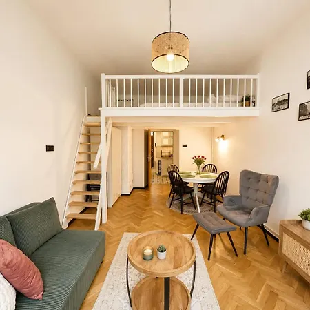 Elegant Loft In Kazimierz With Balcony * Krakau